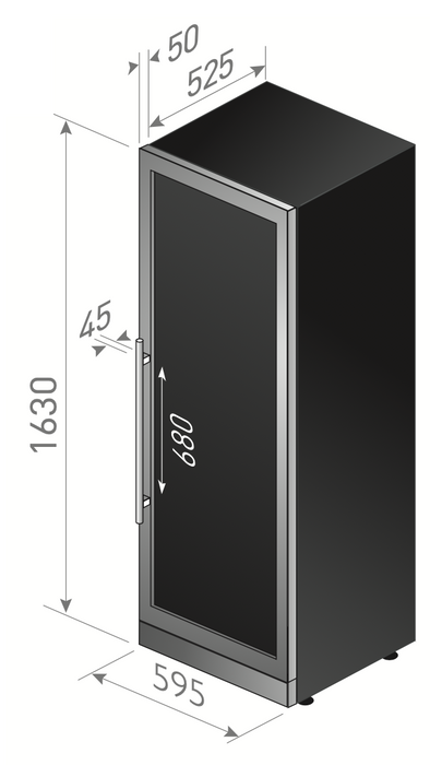 Vinkøleskab fristående (F1636060-2PRO)